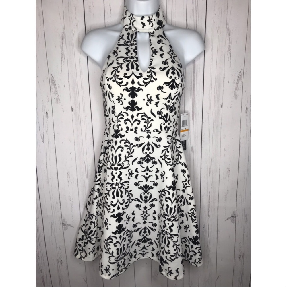 Vintage Y2K My Michelle Juniors Size 3 Fit & Flare Cocktail Dress Wedding Guest